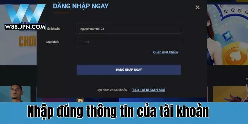 Đăng Nhập W88